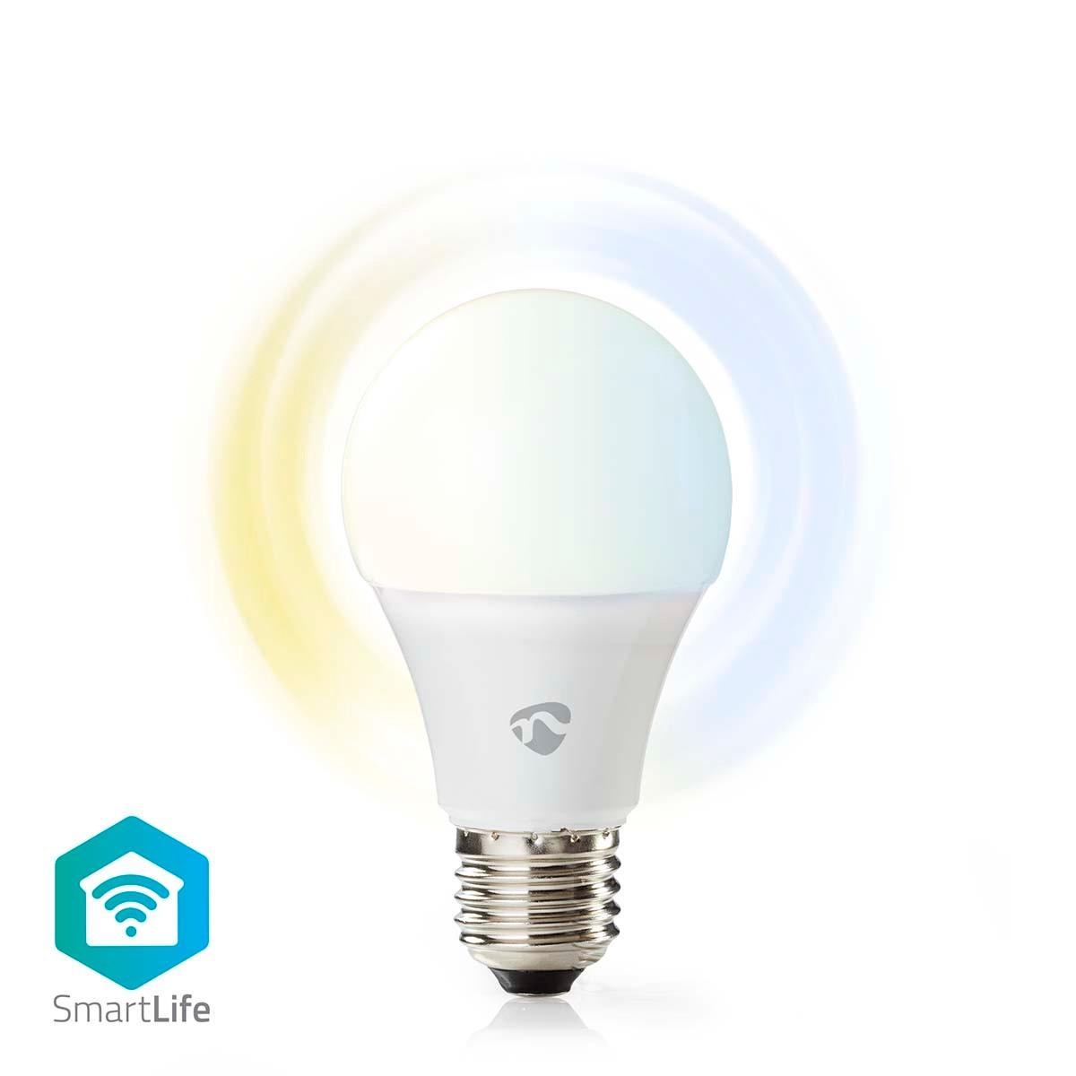 Smartlife Led-lampe | Wi-fi | E27 | 806 Lm | 9 W | Varm Till Cool Vit | 2700 - 6500 K | Android™ / Ios | Glödlampa | 1 St. Unisex  ONE SIZE von Nedis