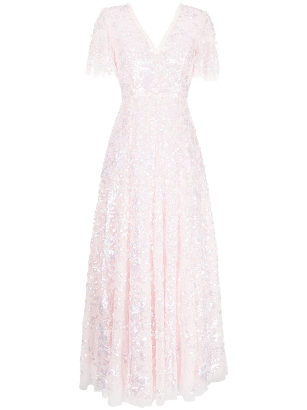 Needle & Thread sequin-embellished gown - Pink von Needle & Thread