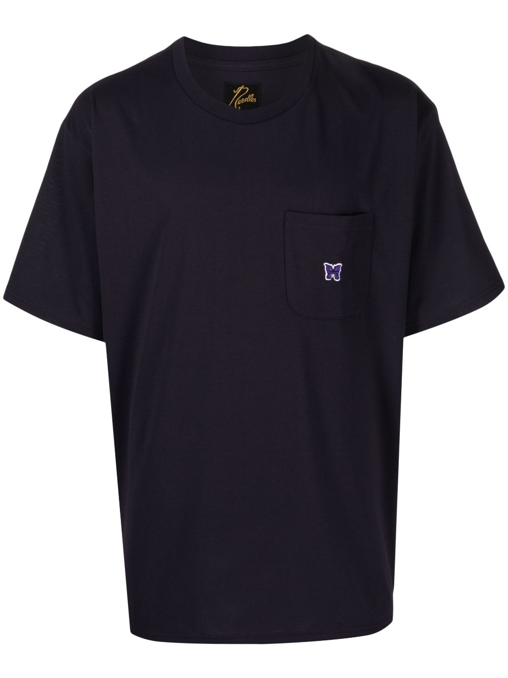 Needles logo-patch T-shirt - Purple von Needles