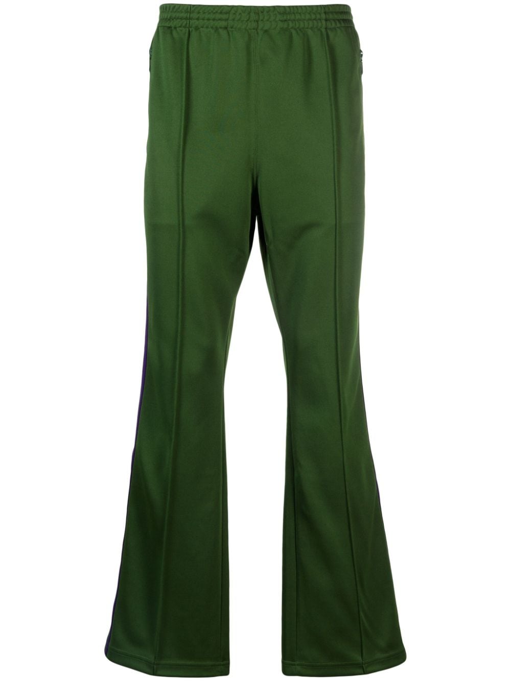 Needles striped bootcut track pants - Green von Needles