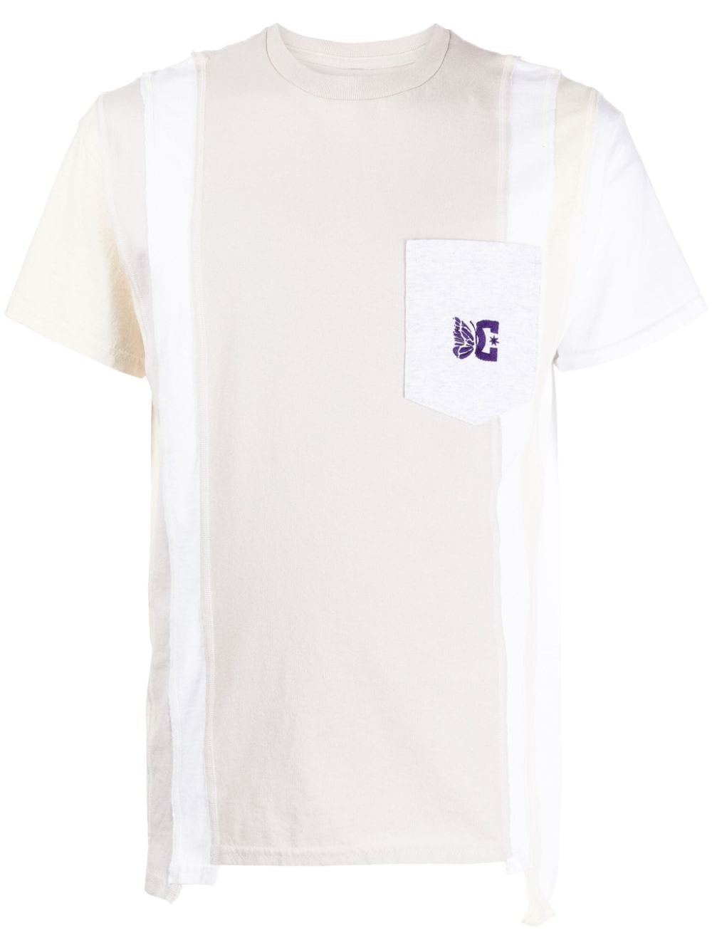 Needles x DC Shoes 7 Cuts T-shirt - White von Needles