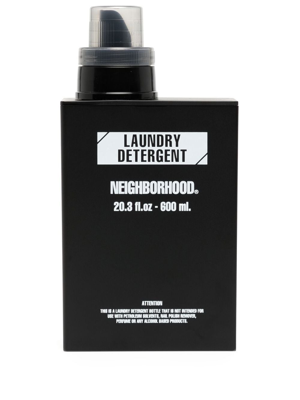 Neighborhood 600ml laundry detergent bottle - Black von Neighborhood