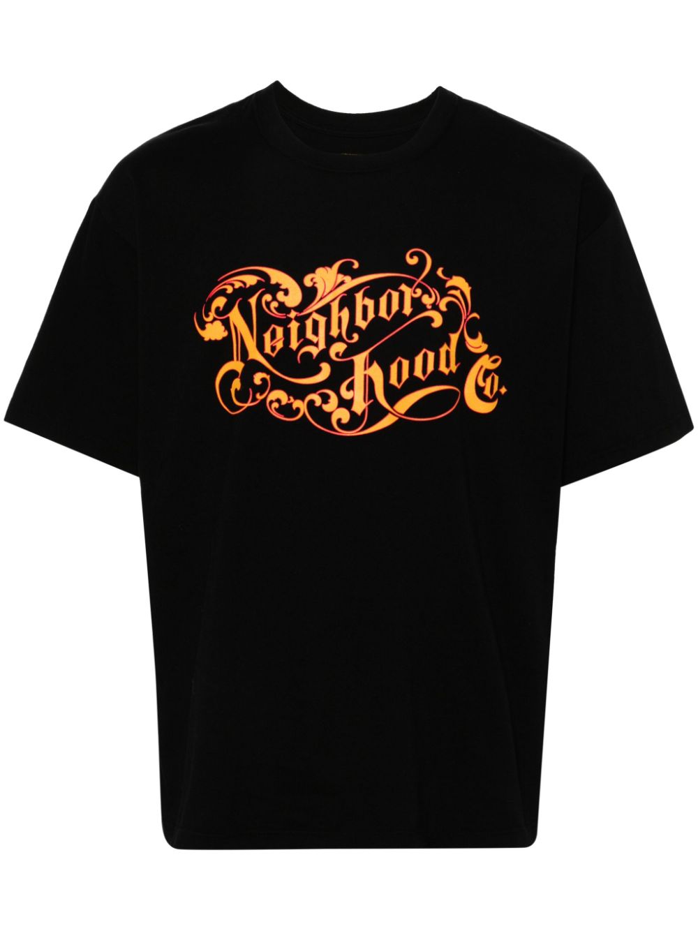 Neighborhood logo-print T-shirt - Black von Neighborhood