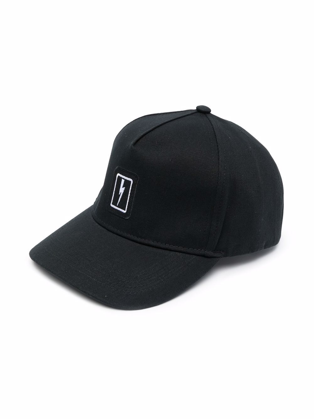 Neil Barrett Kids logo baseball cap - Black von Neil Barrett Kids