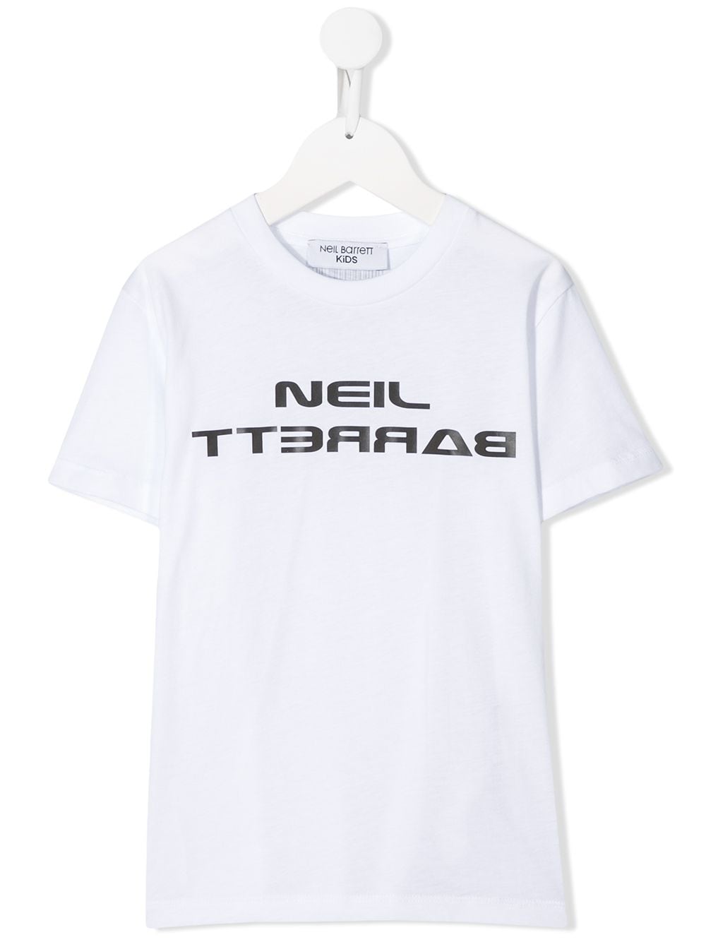 Neil Barrett Kids logo print T-shirt - White von Neil Barrett Kids