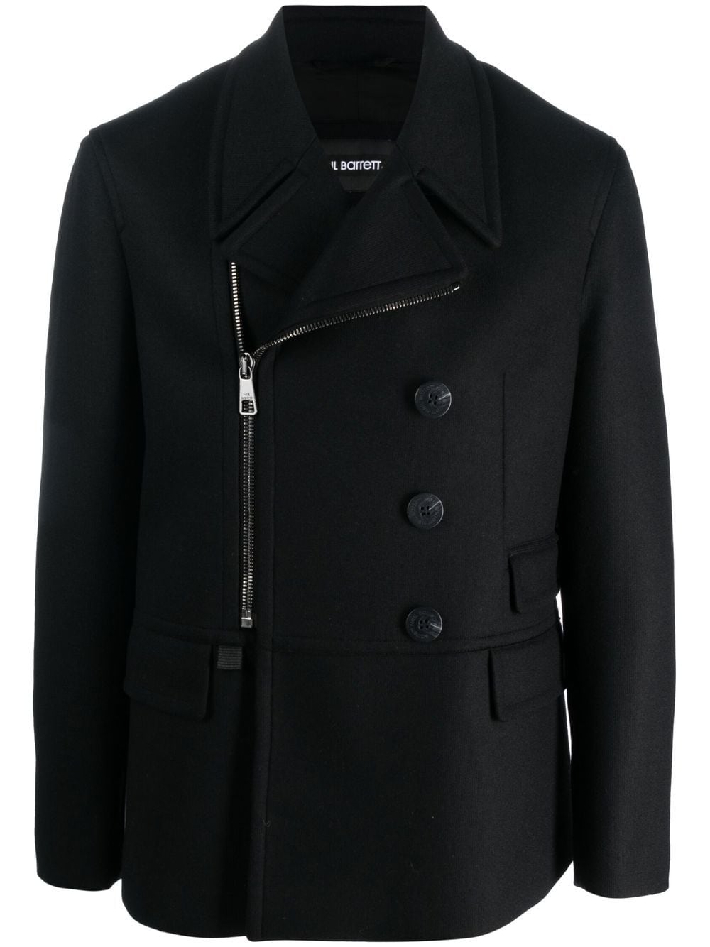 Neil Barrett double-brested tailored jacket - Black von Neil Barrett