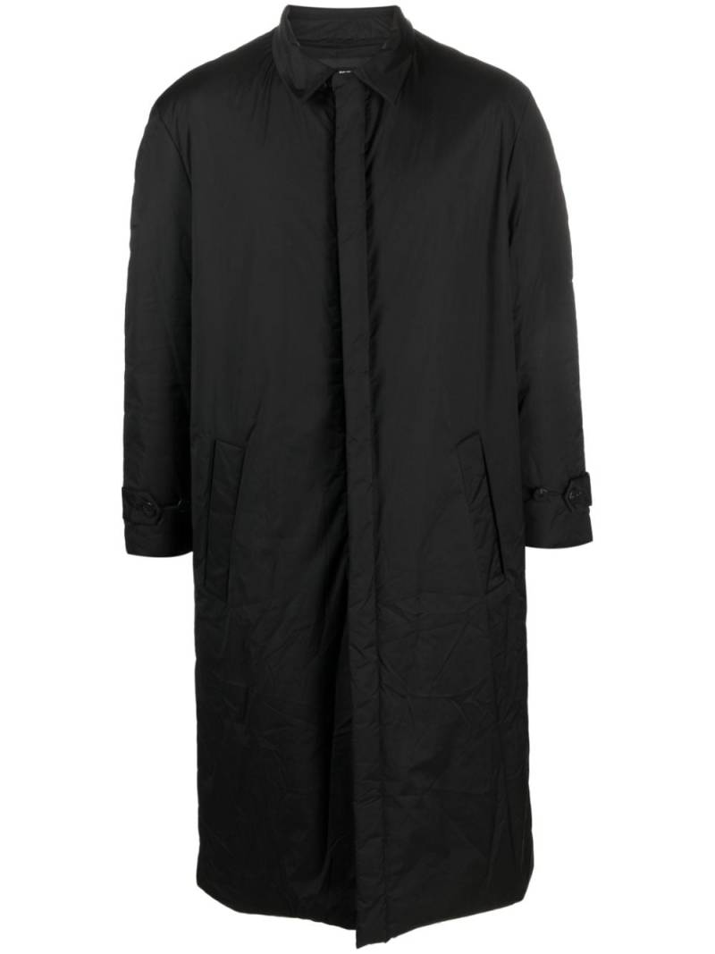 Neil Barrett padded mid-length coat - Black von Neil Barrett