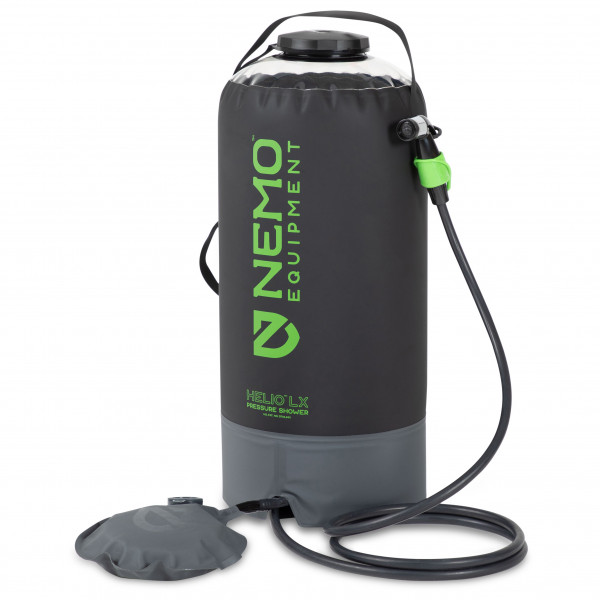 Nemo - Helio LX Pressure Shower - Campingdusche schwarz/grün von Nemo