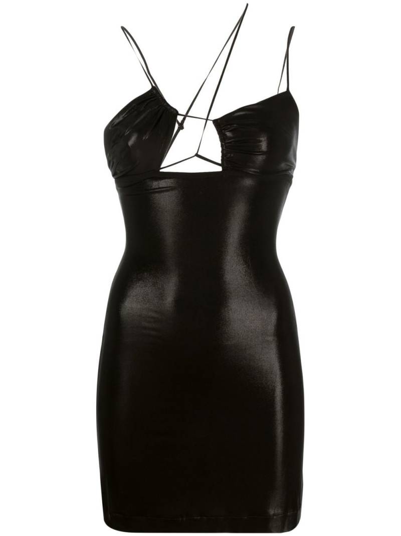 Nensi Dojaka cut-out minidress - Black von Nensi Dojaka