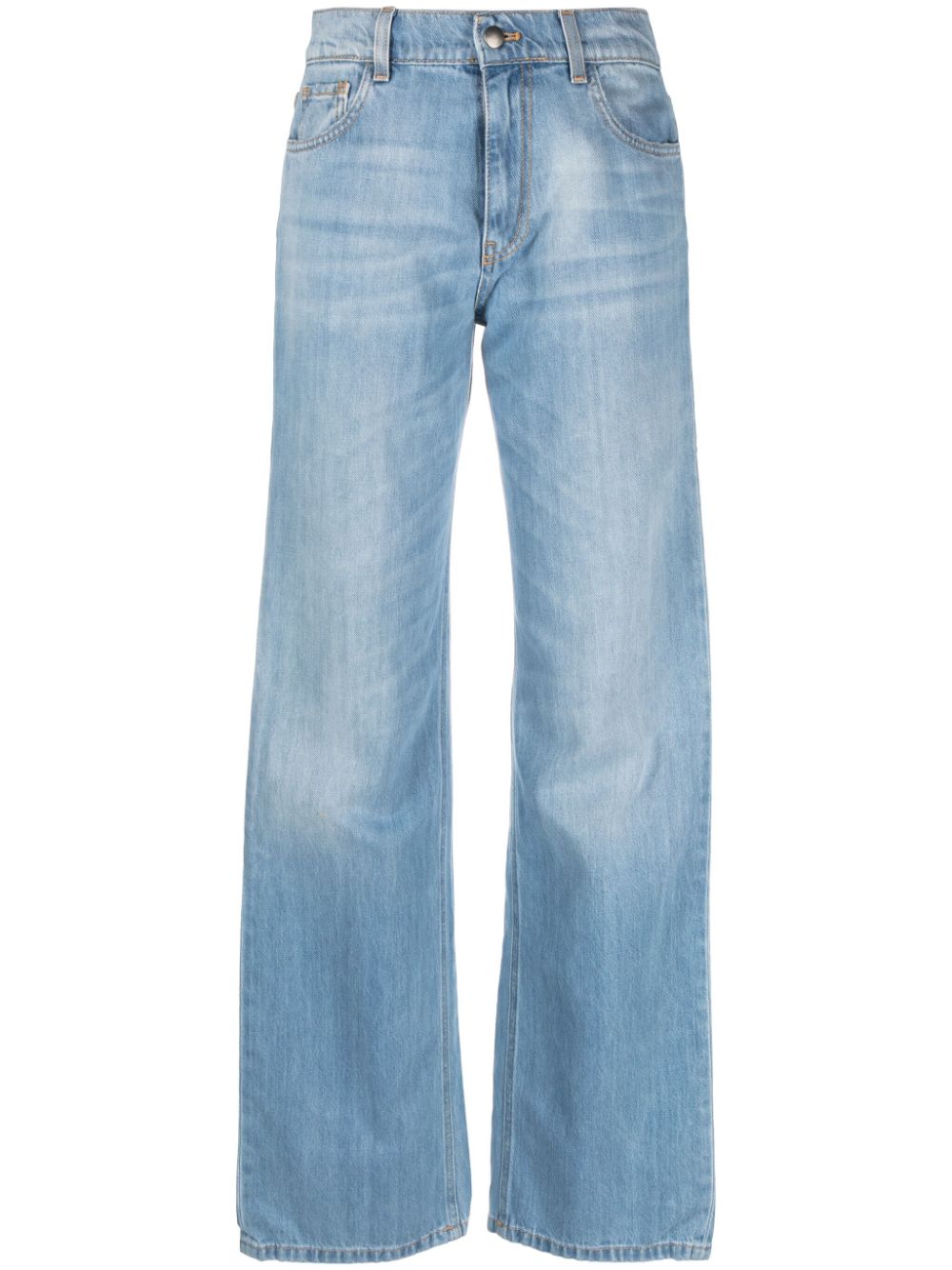 Nensi Dojaka wide-leg jeans - Blue von Nensi Dojaka