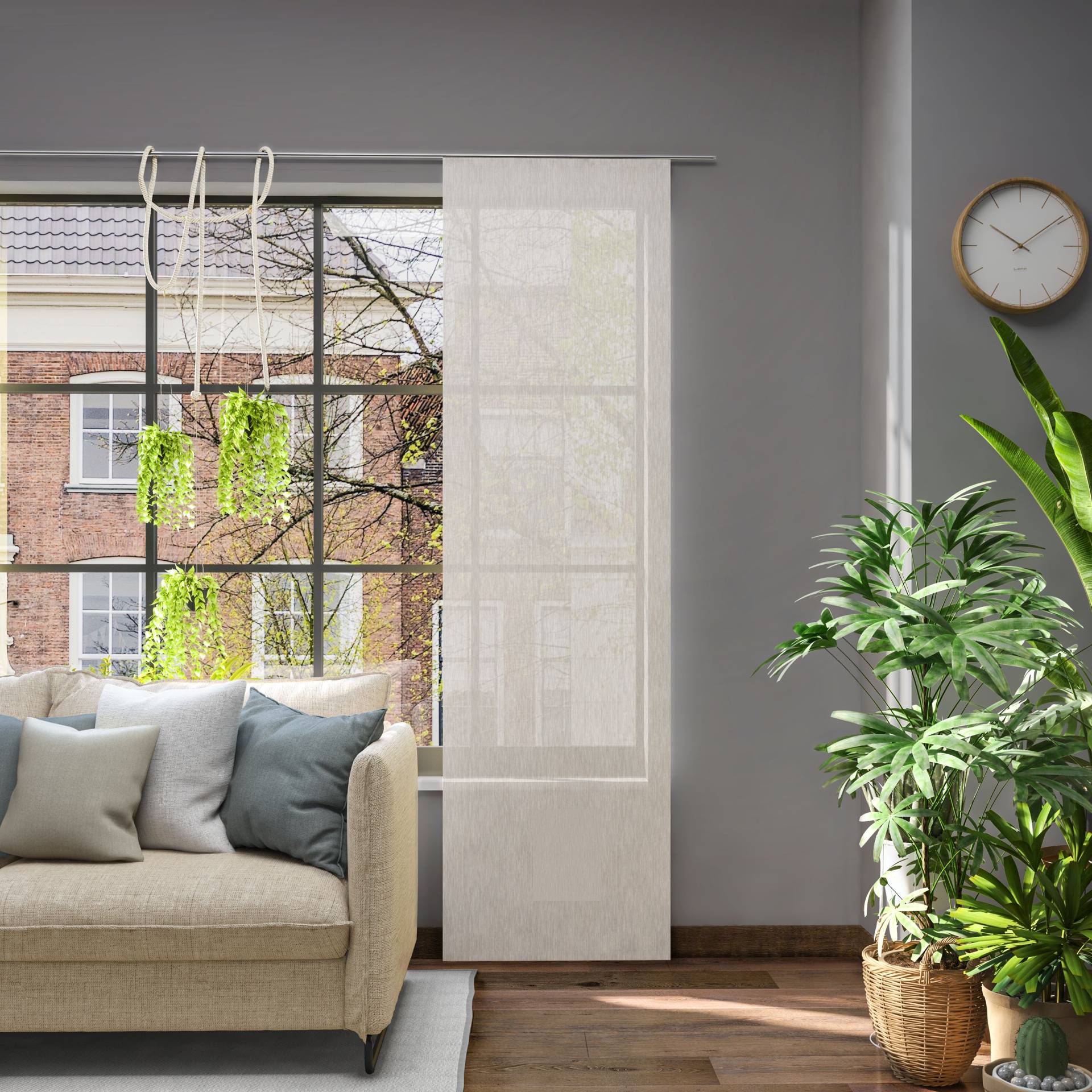 Neutex for you! Schiebegardine »Libre-ECO«, (1 St.), Nachhaltig, 60 x 245 cm (B x H) von Neutex for you!