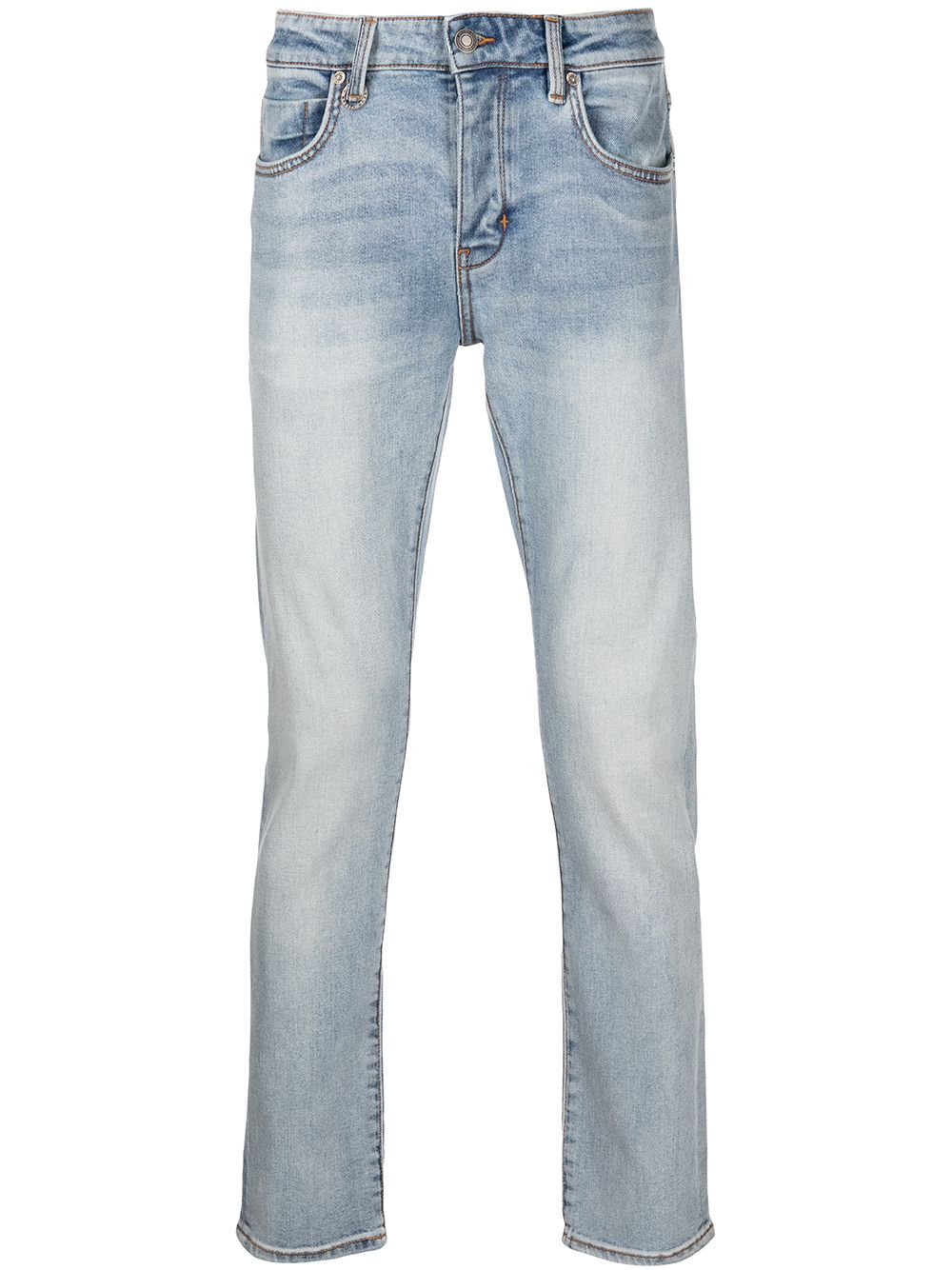 Neuw Iggy low-rise skinny-cut jeans - Blue von Neuw