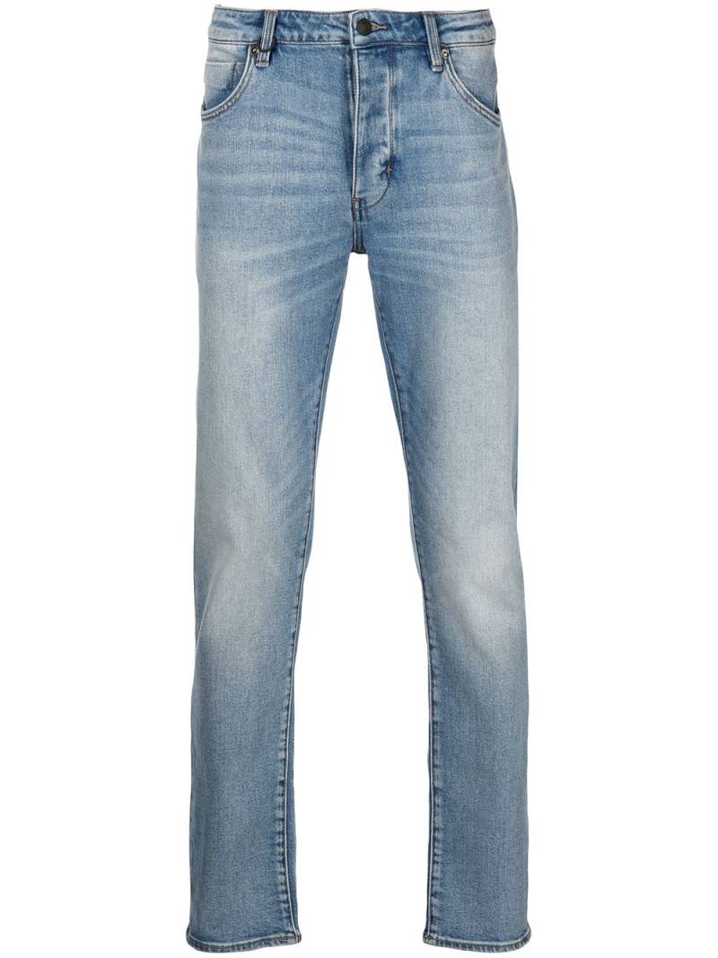 Neuw Lou low-rise slim-cut jeans - Blue von Neuw