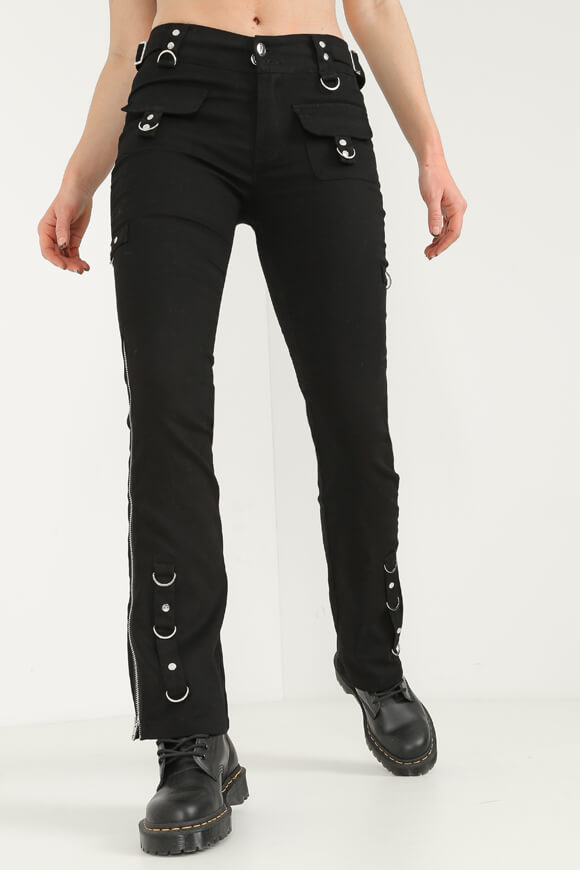 Nevertheless Flare-Hose | Schwarz | Damen  | 32 von Nevertheless