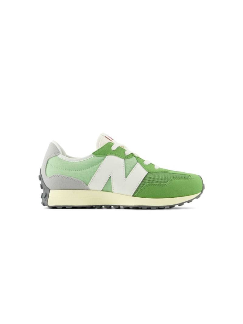 New Balance Kids 327 panelled suede sneakers - Green von New Balance Kids