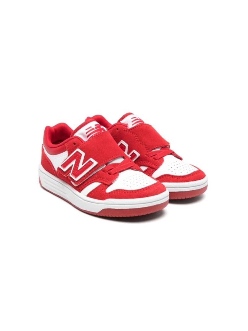 New Balance Kids 480 touch-strap sneakers - White von New Balance Kids