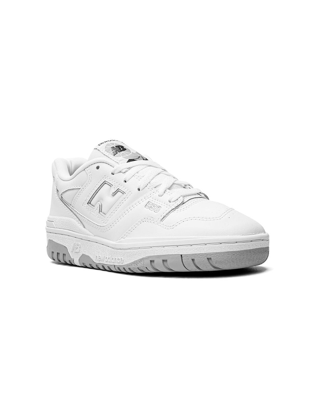 New Balance Kids 550 "White/White/Grey" sneakers von New Balance Kids