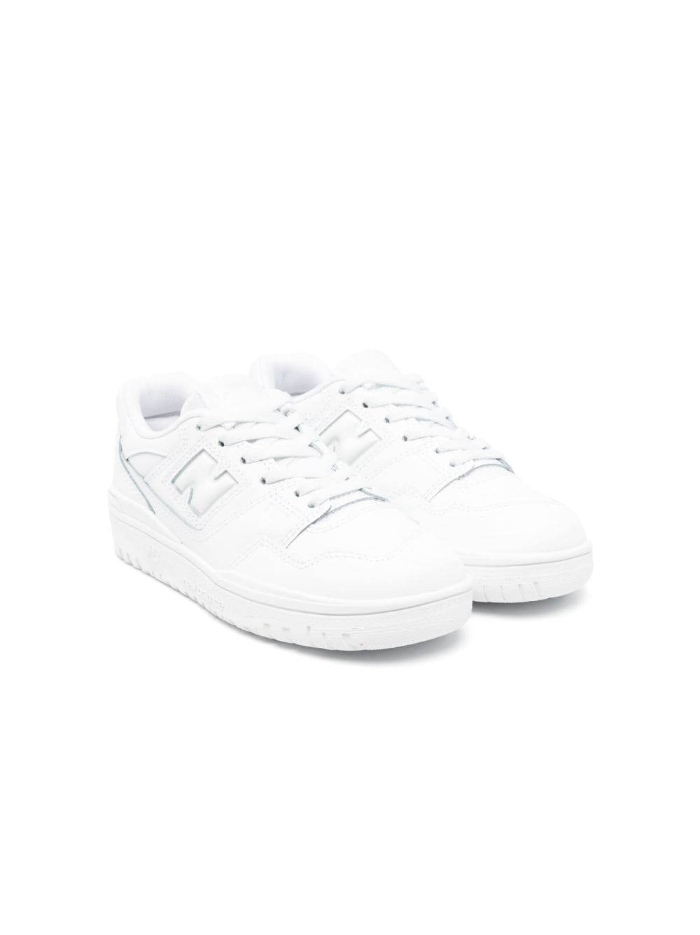 New Balance Kids logo-embellished sneakers - White von New Balance Kids