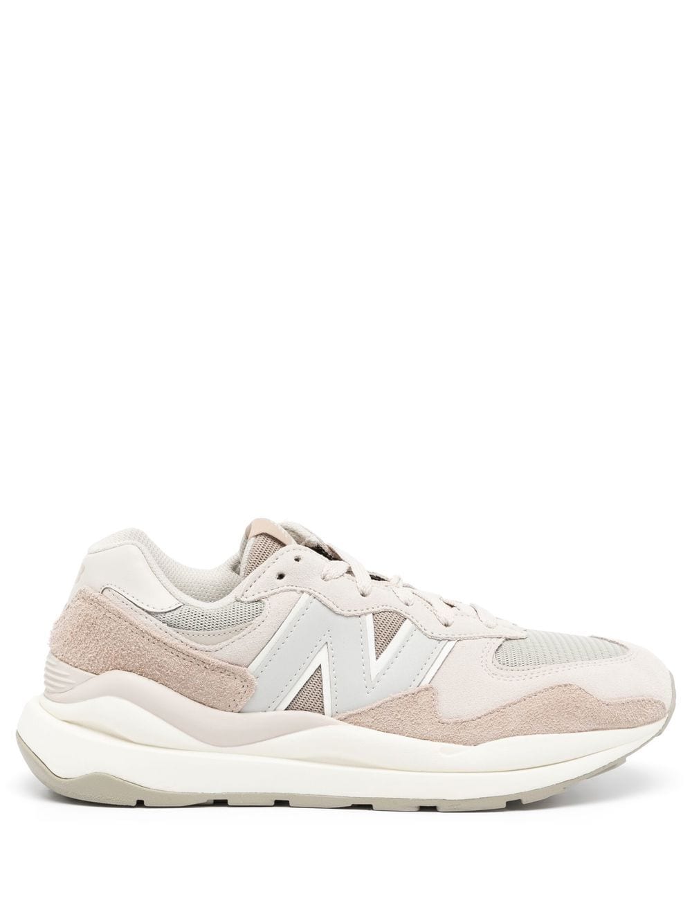 New Balance 54/70 logo-patch lace-up sneakers - White von New Balance