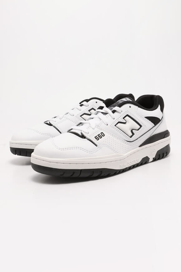 New Balance 550 Core Sneaker | White + Black | Herren  | EU41.5 von New Balance