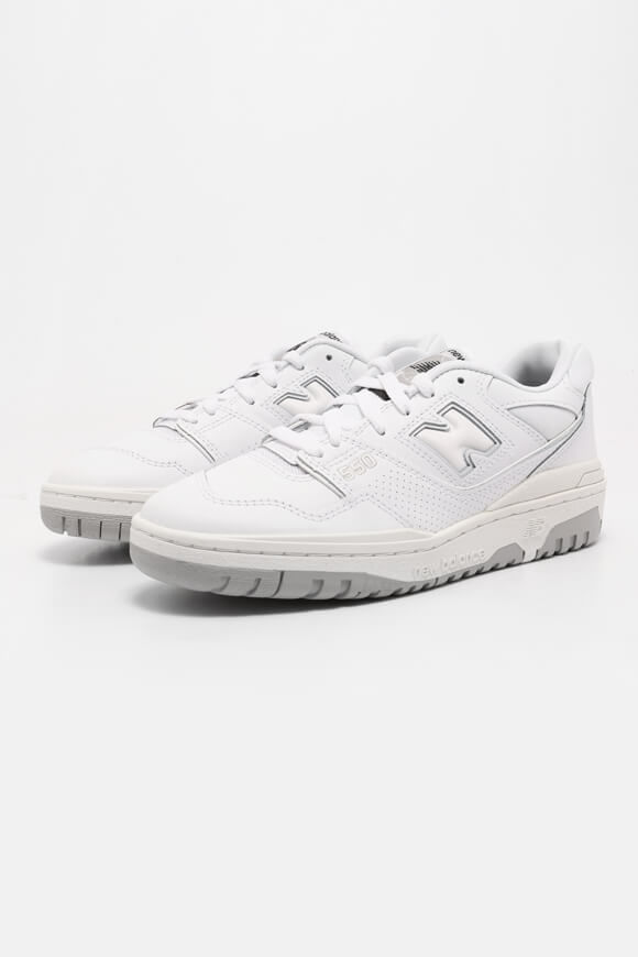 New Balance 550 Core Sneaker | White + Light Grey | Damen  | EU38.5 von New Balance