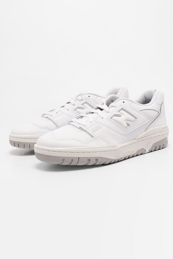 New Balance 550 Core Sneaker | White + Light Grey | Herren  | EU42.5 von New Balance
