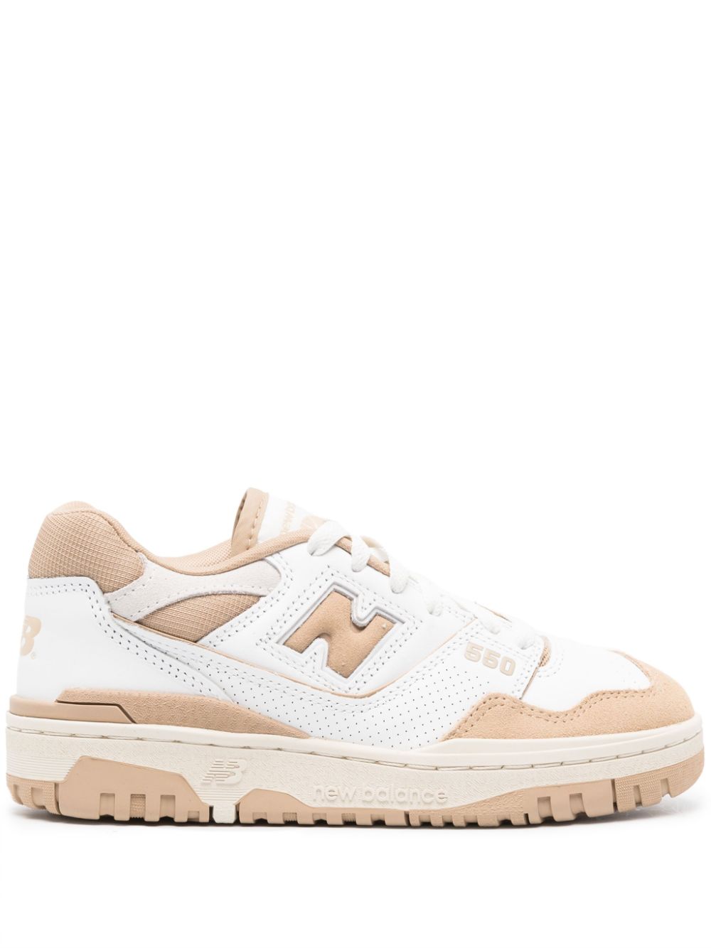 New Balance 550 leather sneakers - White von New Balance