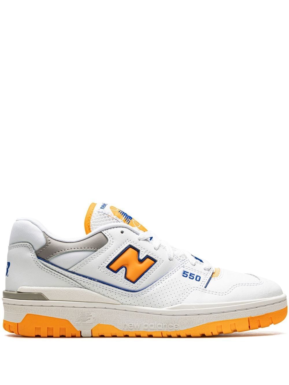 New Balance 550 "Lakers Pack - Vibrant Orange" sneakers - White von New Balance