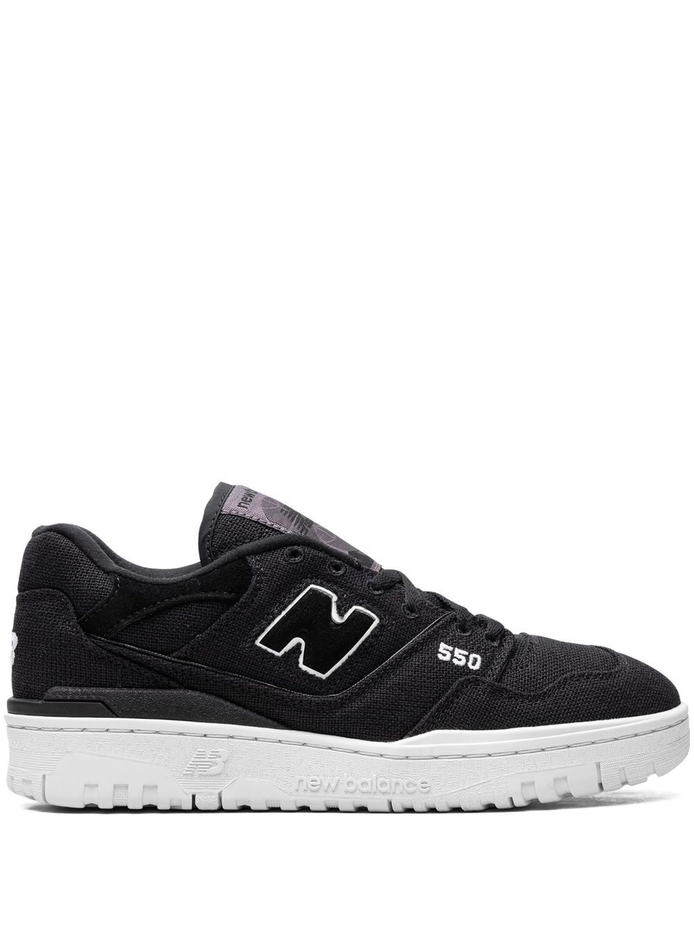 New Balance 550 suede low-top sneakers - Black von New Balance