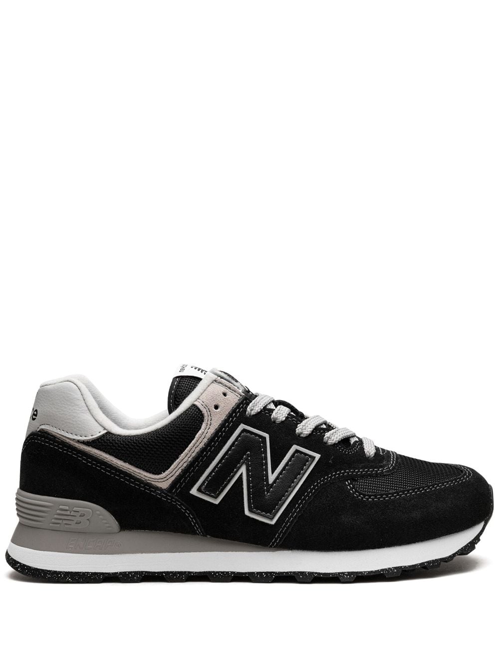 New Balance 574 "Black White" sneakers von New Balance