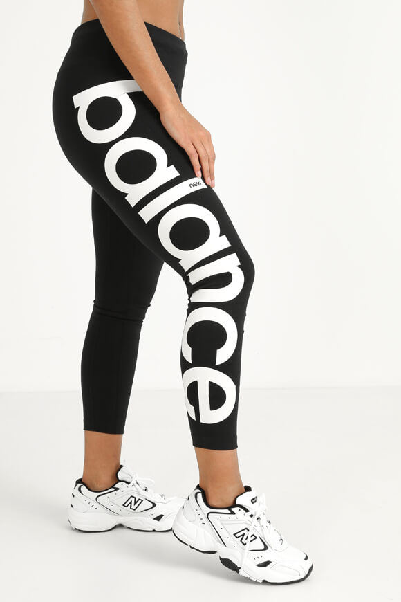 New Balance 7/8 Leggings | Schwarz | Damen  | M von New Balance