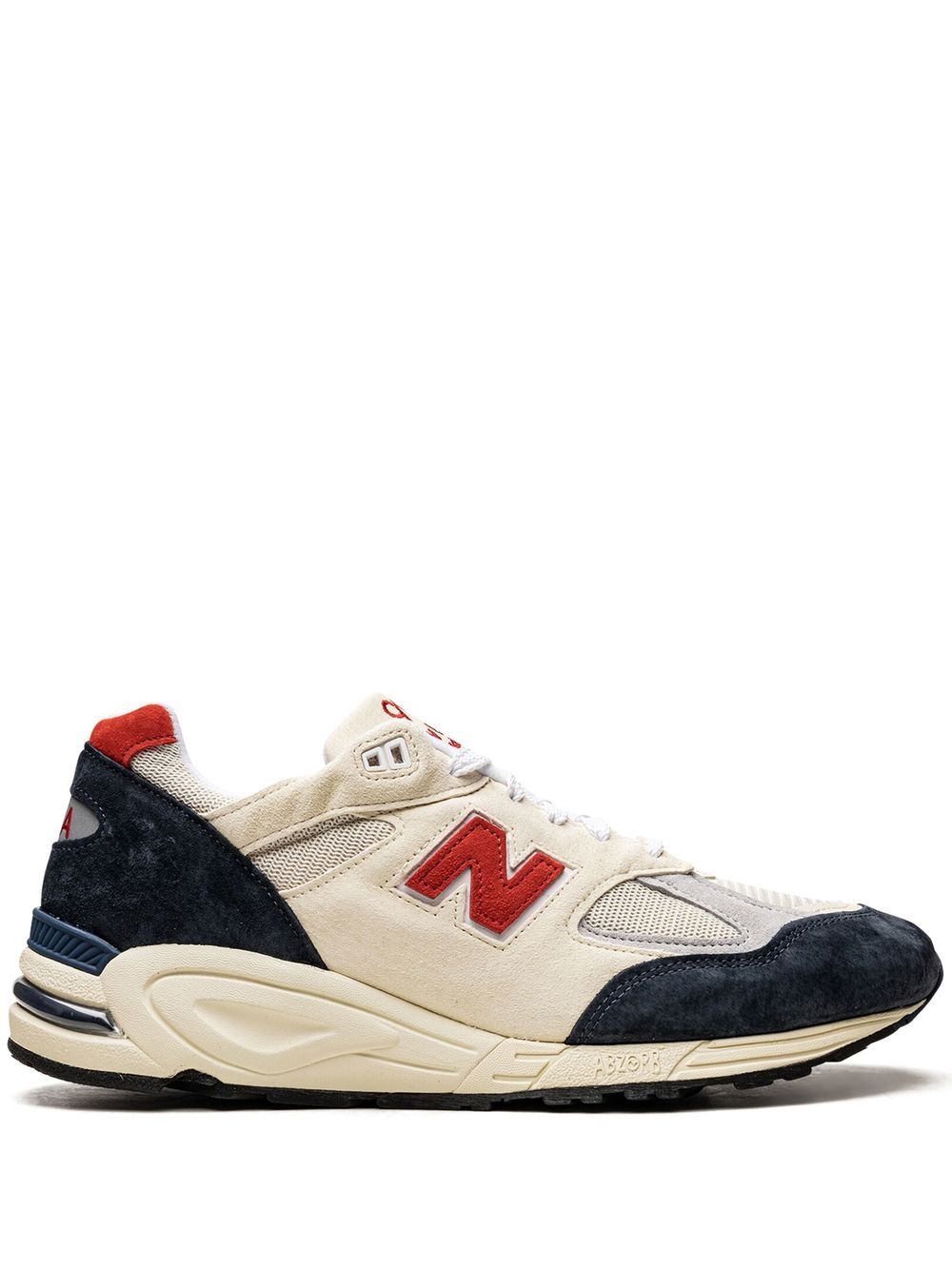 New Balance 990V2 "Teddy Santis - Navy/Red" sneakers - Blue von New Balance