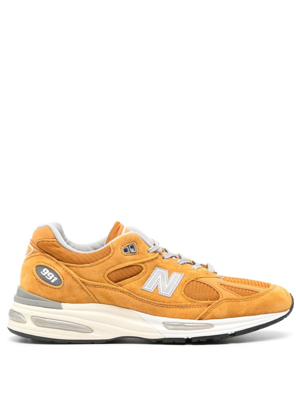 New Balance 991v2 suede sneakers - Yellow von New Balance