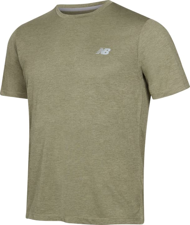 New Balance Athletics Run T-Shirt olive von New Balance