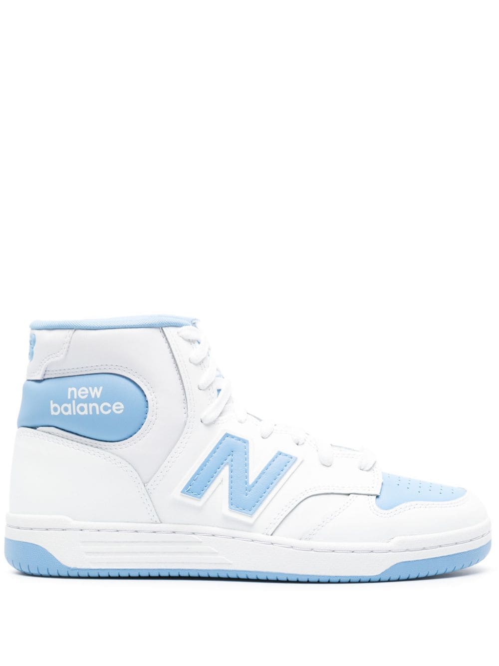 New Balance BB480 panelled sneakers - White von New Balance