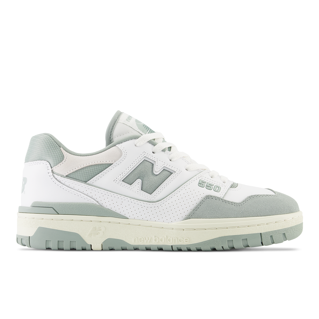 New Balance BB550NED Herren Freizeitschuhe, Weiss von New Balance