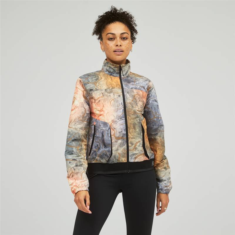 New Balance W PMV Kimbia Jacket Athletic Fit Damen, mehrfarbig, Grösse: XS von New Balance