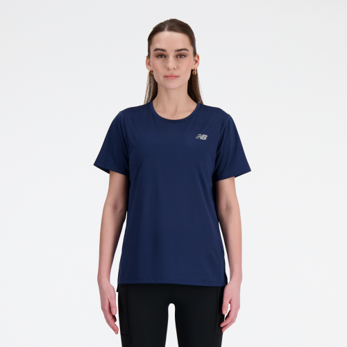 New Balance Damen New Balance Short Sleeve - blau (Grösse: M) von New Balance