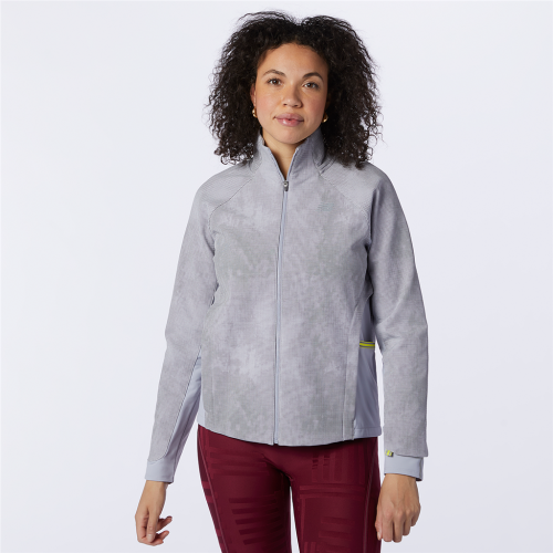 New Balance Damen Reflective Impact Run Winter Jacket - grau (Grösse: S) von New Balance