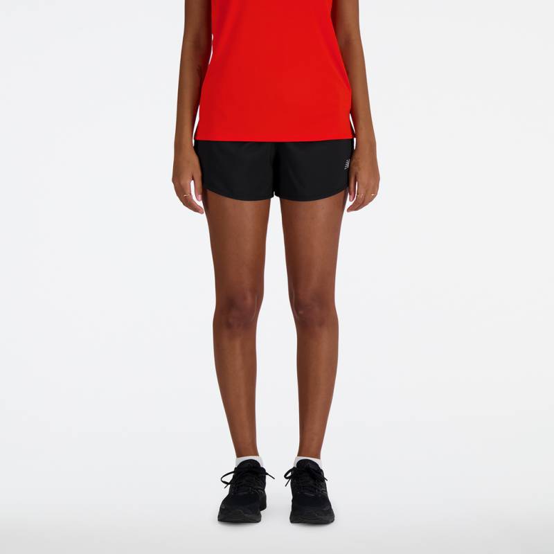 New Balance W New Balance Short 3 Inch Regular Fit Damen, schwarz, Grösse: XS von New Balance