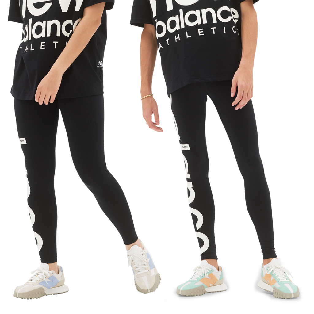 New Balance Unisex Tight NB Athletics Unisex Out of Bounds , Schwarz, Relaxed Fit Fit, ideal für Freizeit & Reisen von New Balance