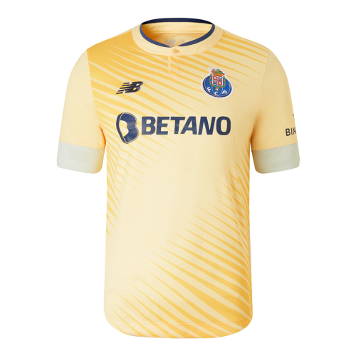 New Balance FC Porto Away SS Jersey 22/23 - grau (Grösse: XL) von New Balance