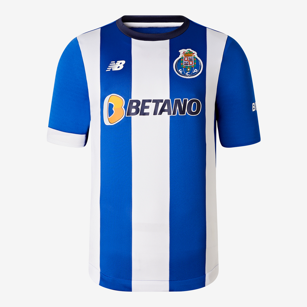 New Balance FC Porto Home SS Jersey 23/24 Regular Fit Herren, blau, Grösse: S New Balance FC Porto Home SS Jersey 23/24 Regular Fit Herren, blau, Grösse: S von New Balance