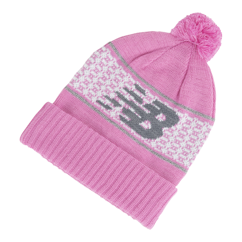 New Balance Flying NB Pom Beanie - pink (Grösse: one size) von New Balance