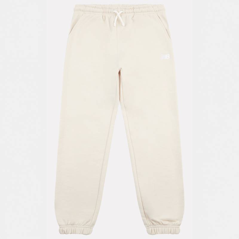 New Balance G New Balance French Terry Small Logo Jogger  Mädchen, beige, Grösse: 7-8 Years von New Balance
