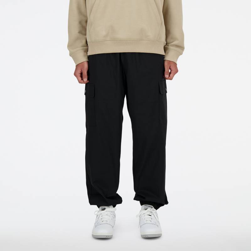 New Balance Twill Cargo Jogger Regular Fit Herren, schwarz, Grösse: XS von New Balance