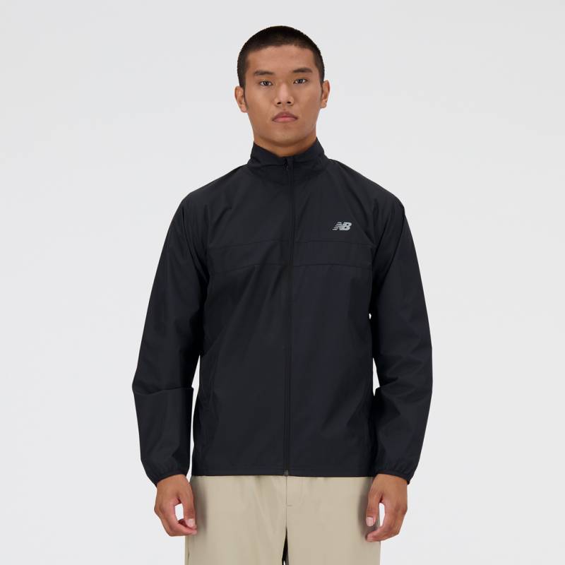 New Balance Sport Essentials Jacket Regular Fit Herren, schwarz, Grösse: S von New Balance