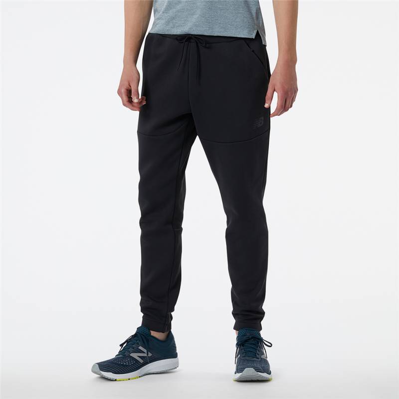 New Balance R.W.Tech Fleece Pant Athletic Fit Herren, schwarz, Grösse: S von New Balance