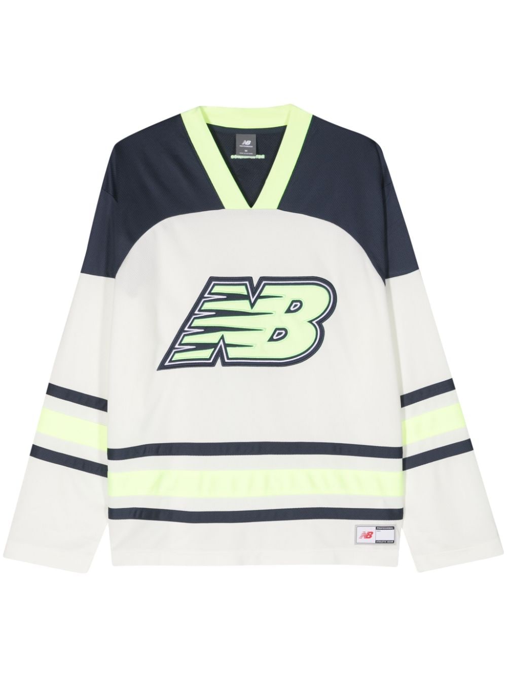 New Balance Hoops Hockey mesh sweatshirt - Neutrals von New Balance