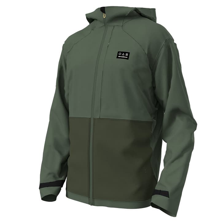 New Balance Impact Run AT Waterproof Jacket Laufjacke olive von New Balance